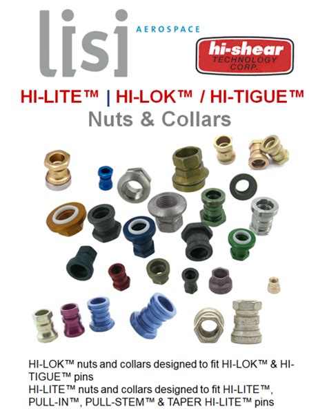 hi-lok and sheet metal products|lisi hi lok.